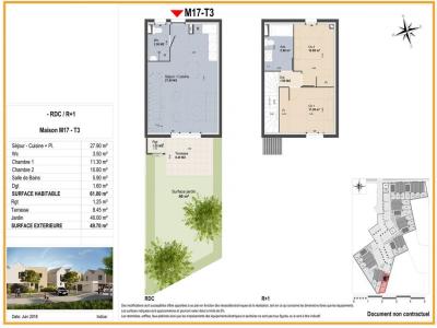For rent Orleans 3 rooms 61 m2 Loiret (45000) photo 3