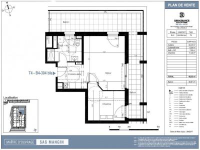 Louer Appartement Rochelle 688 euros