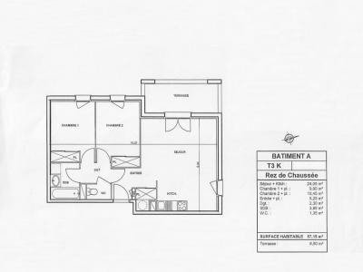 For sale Carcassonne 3 rooms 57 m2 Aude (11000) photo 1
