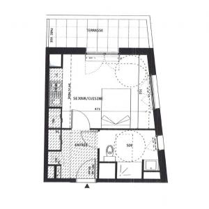 Louer Appartement Nantes 455 euros