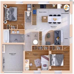 Acheter Maison 64 m2 Montamise