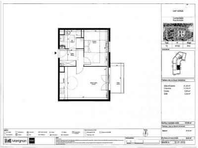 For rent Capinghem 2 rooms 43 m2 Nord (59160) photo 4