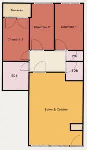 For rent Montreuil 4 rooms 29 m2 Seine saint denis (93100) photo 3