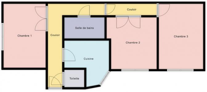 For rent Paris-15eme-arrondissement 3 rooms 20 m2 Paris (75015) photo 4