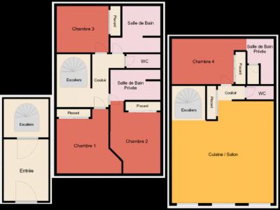 For rent Paris-19eme-arrondissement 5 rooms 22 m2 Paris (75019) photo 4