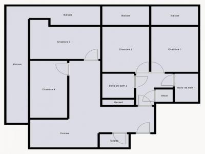 For rent Boulogne-billancourt 5 rooms 23 m2 Hauts de Seine (92100) photo 4