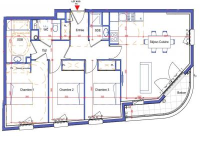 For sale 4 rooms 77 m2 Seine saint denis (93300) photo 0