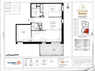 For rent Angers 3 rooms 69 m2 Maine et loire (49100) photo 1