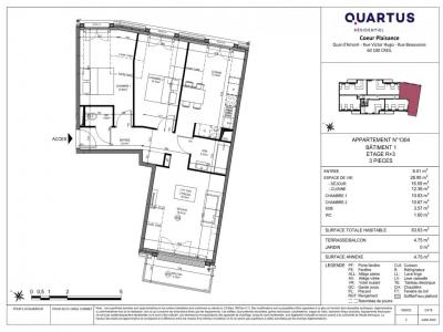 For rent Creil 3 rooms 64 m2 Oise (60100) photo 1