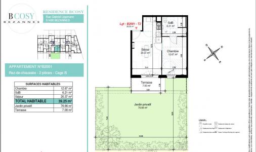 For rent Bezannes 2 rooms 39 m2 Marne (51430) photo 2