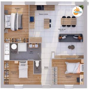 Acheter Maison 74 m2 Fontclaireau