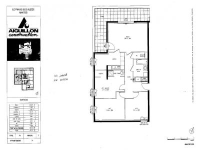 Annonce Location 4 pices Appartement Nantes 44