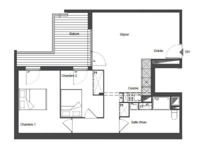 For rent Lormont 3 rooms 62 m2 Gironde (33310) photo 1