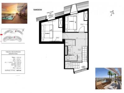 For sale Agde 3 rooms 60 m2 Herault (34300) photo 2