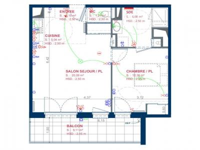 For rent Laval 2 rooms 45 m2 Mayenne (53000) photo 1