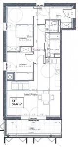 Louer Appartement Nantes 863 euros