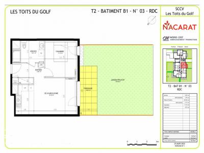 Annonce Location 2 pices Appartement Bezannes 51
