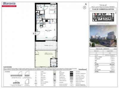 Annonce Location 2 pices Appartement Rennes 35