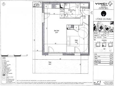 For rent Lyon-8eme-arrondissement 2 rooms 42 m2 Rhone (69008) photo 1