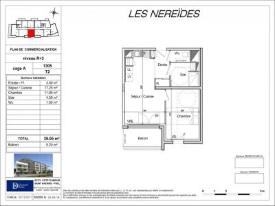 For rent Saint-nazaire 2 rooms 39 m2 Loire atlantique (44600) photo 1