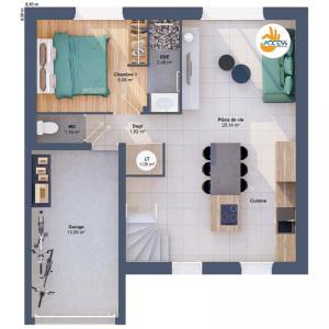 For sale Libourne 6 rooms 94 m2 Gironde (33500) photo 2