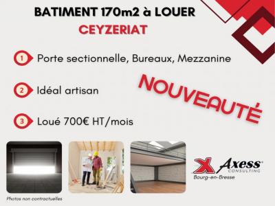 For rent Ceyzeriat 3 rooms 170 m2 Ain (01250) photo 0