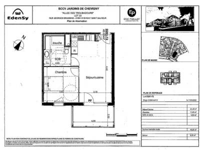 Annonce Location 2 pices Appartement Chevigny-saint-sauveur 21