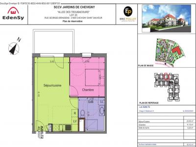 Annonce Location 2 pices Appartement Chevigny-saint-sauveur 21