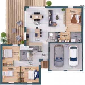 Acheter Maison 115 m2 Castelnau-de-medoc