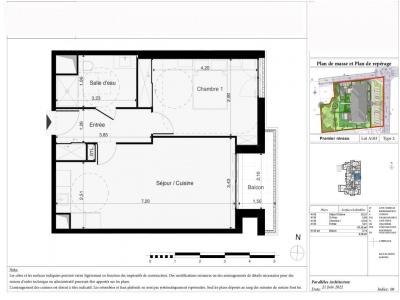 For rent Saint-cyr-sur-loire 2 rooms 46 m2 Indre et loire (37540) photo 3