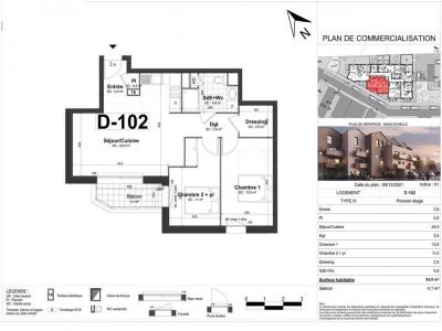Annonce Location 3 pices Appartement Tours 37