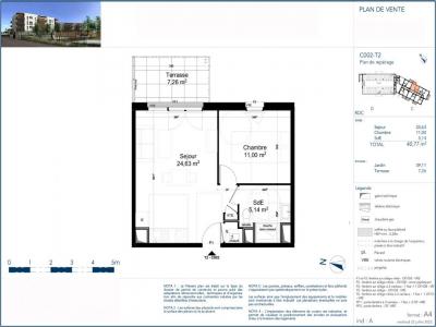 Annonce Location 2 pices Appartement Cholet 49