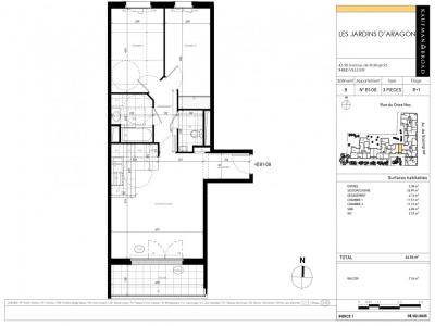 Annonce Location 3 pices Appartement Villejuif 94