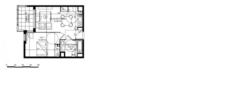 For rent Saint-priest 2 rooms 40 m2 Rhone (69800) photo 1