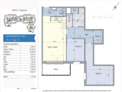Annonce Location 3 pices Appartement Margny-les-compiegne 60