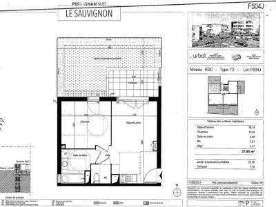Annonce Location 2 pices Appartement Perpignan 66