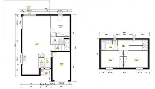 For sale RSIDENTIEL 4 rooms 98 m2 Herault (34530) photo 2