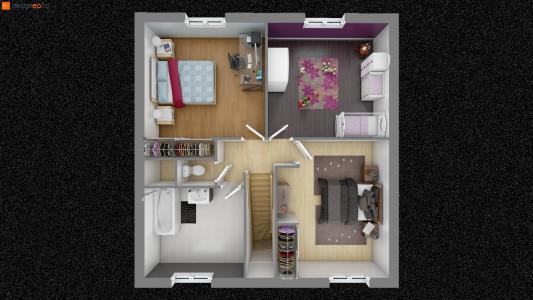 For sale Veigne 5 rooms 77 m2 Indre et loire (37250) photo 2