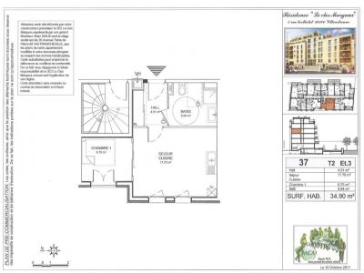 Annonce Location 2 pices Appartement Villeurbanne 69
