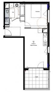 For rent Chambery 2 rooms 40 m2 Savoie (73000) photo 0