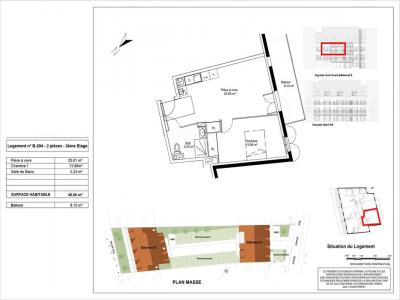 Annonce Location 2 pices Appartement Osny 95