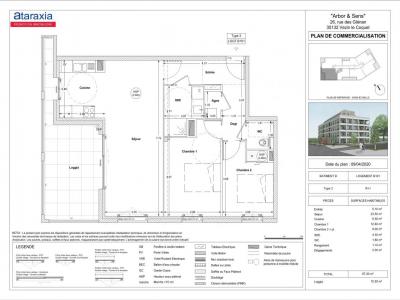 For rent Vezin-le-coquet 3 rooms 67 m2 Ille et vilaine (35132) photo 4