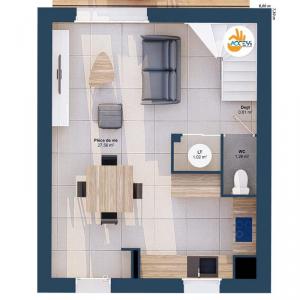For sale Brem-sur-mer 4 rooms 60 m2 Vendee (85470) photo 2