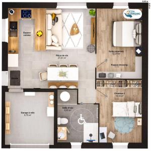 For sale Saint-maixent-sur-vie 4 rooms 57 m2 Vendee (85220) photo 2
