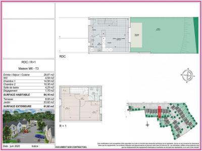 Louer Maison 64 m2 Leves