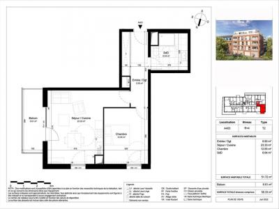 Annonce Location 2 pices Appartement Loos 59