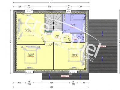 For sale Grandchamps-des-fontaines 4 rooms 85 m2 Loire atlantique (44119) photo 2