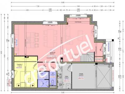 For sale Chapelle-sur-erdre 6 rooms 129 m2 Loire atlantique (44240) photo 3