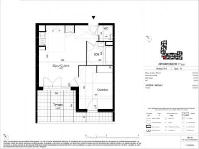 For rent Beziers 2 rooms 42 m2 Herault (34500) photo 1