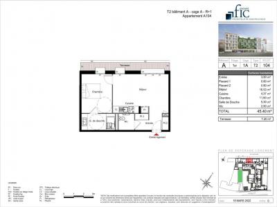 Annonce Location 2 pices Appartement Reims 51